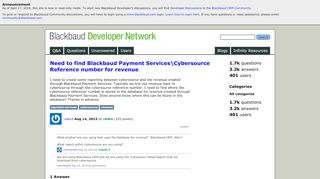 
                            8. Need to find Blackbaud Payment Services\Cybersource Reference ...