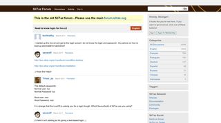 
                            2. Need to know login for live cd - SliTaz Forum