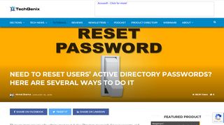 
                            6. Need to reset users' Active Directory passwords? Here are several ...