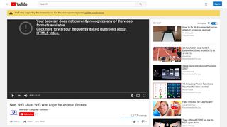 
                            13. Neer WiFi - Auto WiFi Web Login for Android Phones - YouTube
