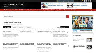 
                            6. NEET NATA results: Latest News, Videos and Photos of NEET NATA ...