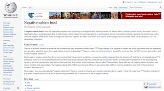 
                            11. Negative-calorie food - Wikipedia