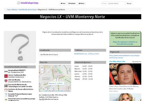 
                            7. Negocios LX - UVM Monterrey Norte, San Nicolás de los Garza 2019