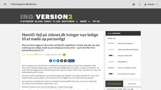 
                            9. NemID-fejl på Jobnet.dk tvinger nye ledige til at møde op personligt ...