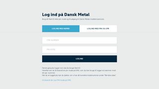 
                            7. NemID Login - Dansk Metal