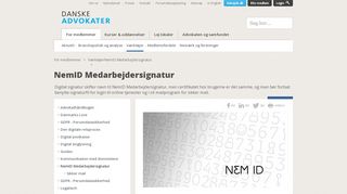 
                            13. NemID Medarbejdersignatur - Danske Advokater