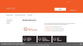 
                            2. NemID self-service