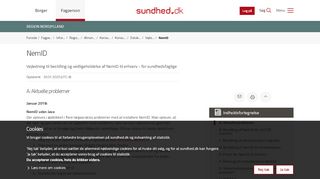 
                            11. NemID - sundhed.dk