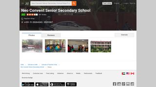 
                            10. Neo Convent Senior Secondary School Photos, Paschim Vihar ...