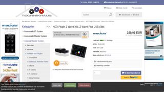 
                            7. NEO Plugin Z-Wave inkl. Z-Wave Plus USB-Stick - Technikhaus by MSC