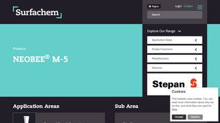 
                            10. NEOBEE® M-5 | Surfachem UK