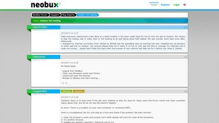 
                            8. NeoBux Forum: neobux not loading
