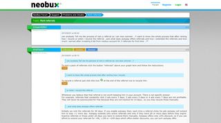
                            13. NeoBux Forum: Rent referrals