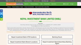 
                            10. Nepal Investment Bank- Notices, Vacancy, Sealed Bids, IPO