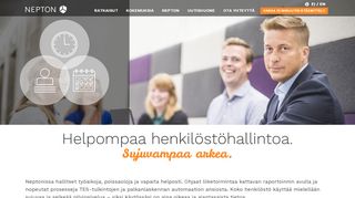 
                            2. Nepton: Työajanseuranta & työvuorosuunnittelu palvelut