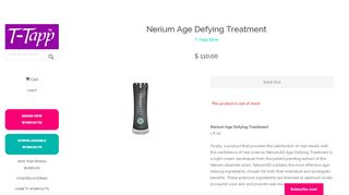
                            8. Nerium Age Defying Treatment – T-Tapp Store