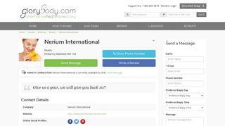 
                            12. Nerium International - Beauty - Natural Health Providers - Glory Body