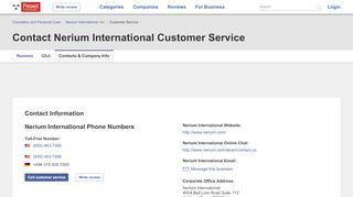 
                            7. Nerium International Customer Service Phone Number (855) 463 ...