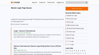 
                            7. Nerium Login Page Secure