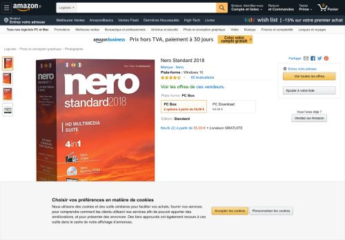 
                            6. Nero Platinum 2018: Amazon.fr: Logiciels