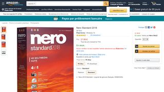 
                            5. Nero Standard 2018: Amazon.fr: Logiciels