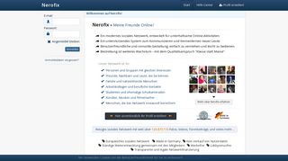 
                            2. Nerofix » Europäisches soziales Netzwerk » Meine Freunde Online