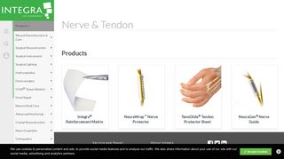 
                            9. Nerve & Tendon - Integra LifeSciences