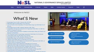 
                            10. NeSL- National E-Governance Services Ltd