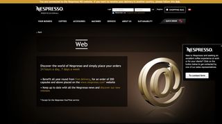 
                            6. Nespresso online | Club Services | Nespresso Norway