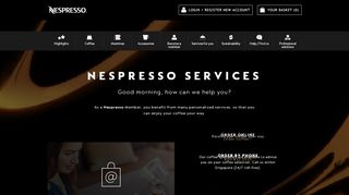 
                            10. Nespresso Services | Nespresso SG