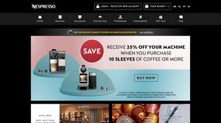 
                            2. Nespresso South Africa: Coffee Machines, Capsules & Accessories