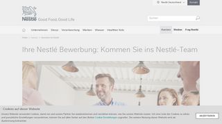 
                            2. Nestlé Bewerbung - Alle Informationen | Nestlé© Deutschland AG