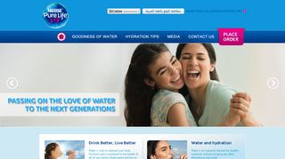 
                            11. NESTLÉ® PURE LIFE® | Drinking water - Nestlé Family, Middle East