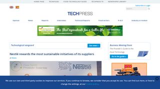 
                            11. Nestlé rewards the most sustainable initiatives of its vendors-tech press