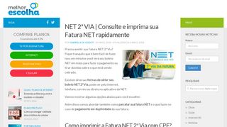 
                            11. NET 2ª VIA | Consulte e imprima sua Fatura NET rapidamente ...