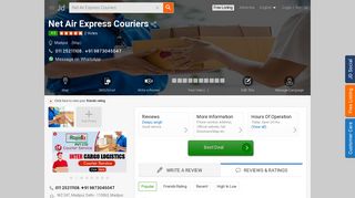 
                            10. Net Air Express Couriers, Madipur - Net Air Xpress Couriers - Courier ...