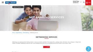 
                            6. Net Banking - Online Banking & E-Banking Services by YES BANK