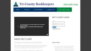 
                            3. Net Client LOGIN - Tri-County Bookkeepers