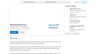 
                            11. Net Connect Pvt Ltd | LinkedIn