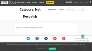 
                            12. Net Despatch | Khaos Control Cloud Support