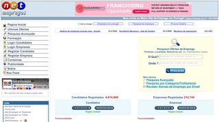 
                            3. Net-Empregos - O maior site de Emprego de Portugal