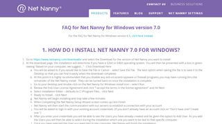 
                            3. Net Nanny for Windows FAQs | Net Nanny