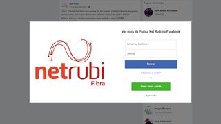 
                            3. Net Rubi - Você, Cliente Net Rubi que possui Kit de Acesso... | Facebook