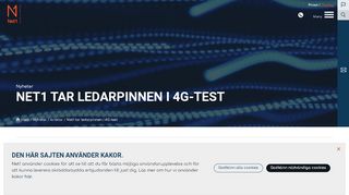 
                            12. Net1 tar ledarpinnen i 4G-test | Net1