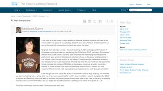 
                            4. NetAcad Alumni - The Cisco Learning Network