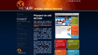 
                            5. NETAIR, s.r.o. - Připojení do sítě NetAir