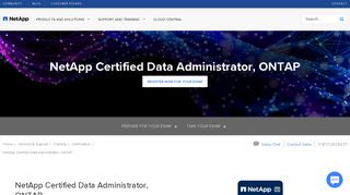 
                            7. NetApp Certified Data Administrator, ONTAP | NetApp