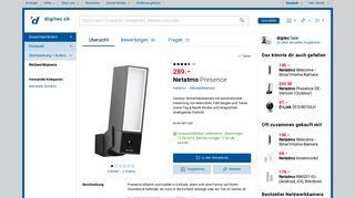 
                            6. Netatmo Presence - Netzwerkkamera - digitec