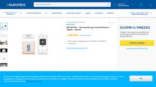 
                            5. NETATMO Termostato per SmartPhone e Tablet White | Euronics