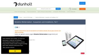 
                            5. Netatmo Wetterstation - Auspacken und Installieren, Teil 1 | danholt ...